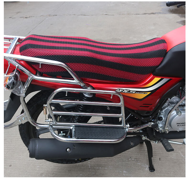 新大洲本田cbf150c/d sdh150-28/29战龙摩托车坐垫套3d网状座套 纯