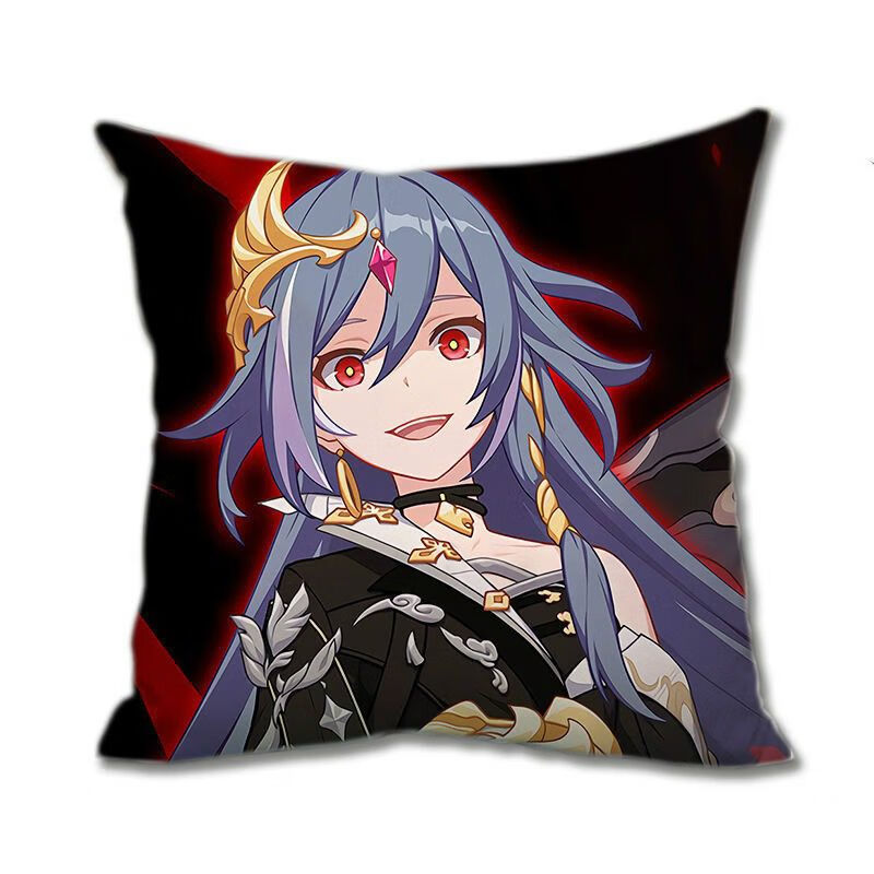 崩坏三抱枕识之律者符华周边同款坐靠垫方形枕头摆件玩偶学生男女朋友