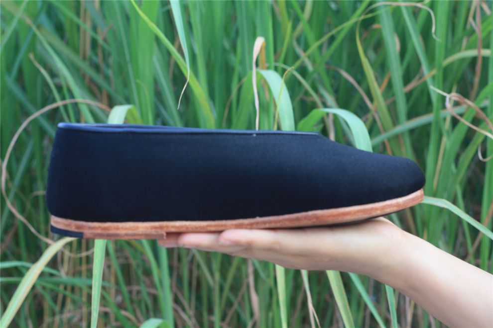 圆口布鞋老北京手工牛皮底父亲节圆口老头礼服呢春夏布鞋男传统中式