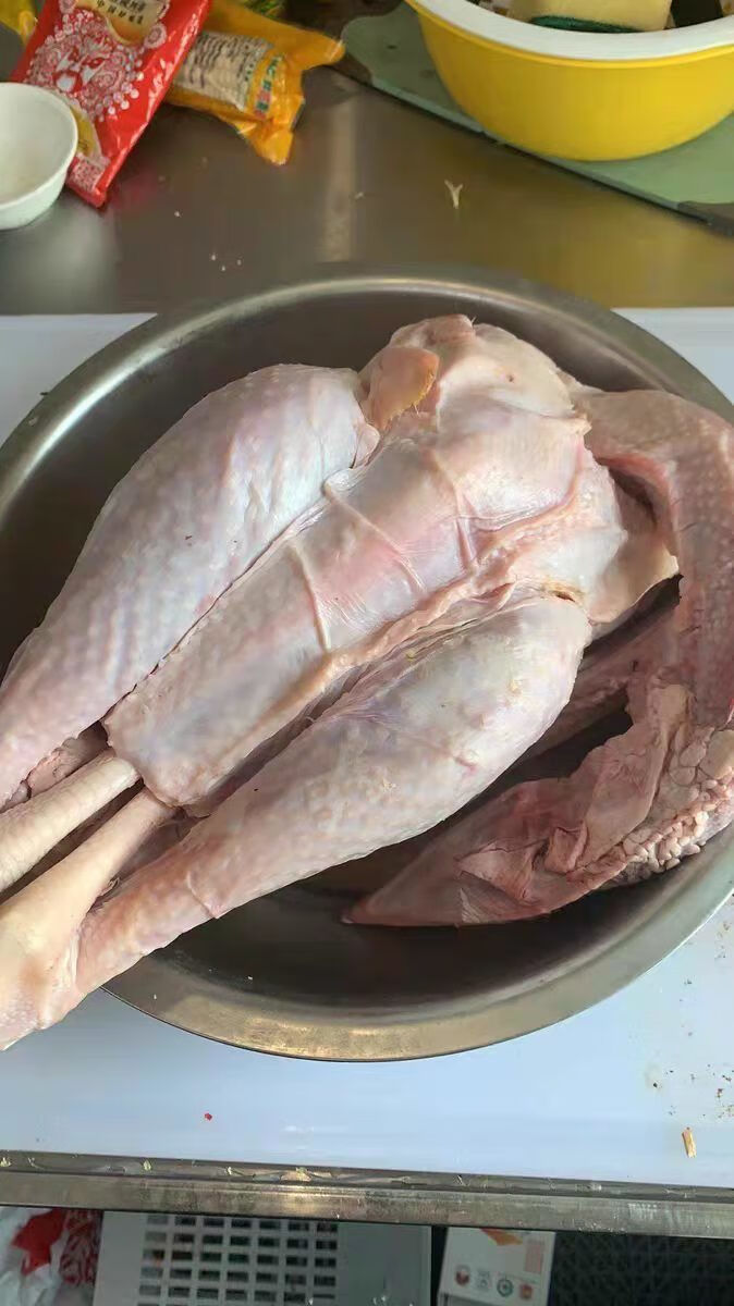 散养新鲜火鸡肉整只现杀6到11斤火鸡肉感恩火鸡圣诞火鸡非活体 火鸡肉