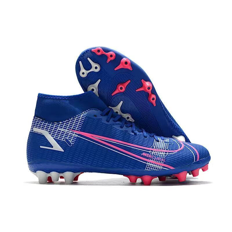 刺客13足球鞋中端ag高低帮c罗防水针织耐磨cr7学生比赛训练鞋 26 刺客