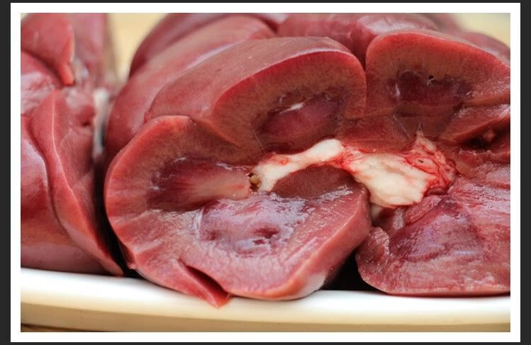 新鲜现杀黄牛牛腰子牛肾牛杂类现宰牛内脏牛内腰牛腰花牛腰子批发福茹