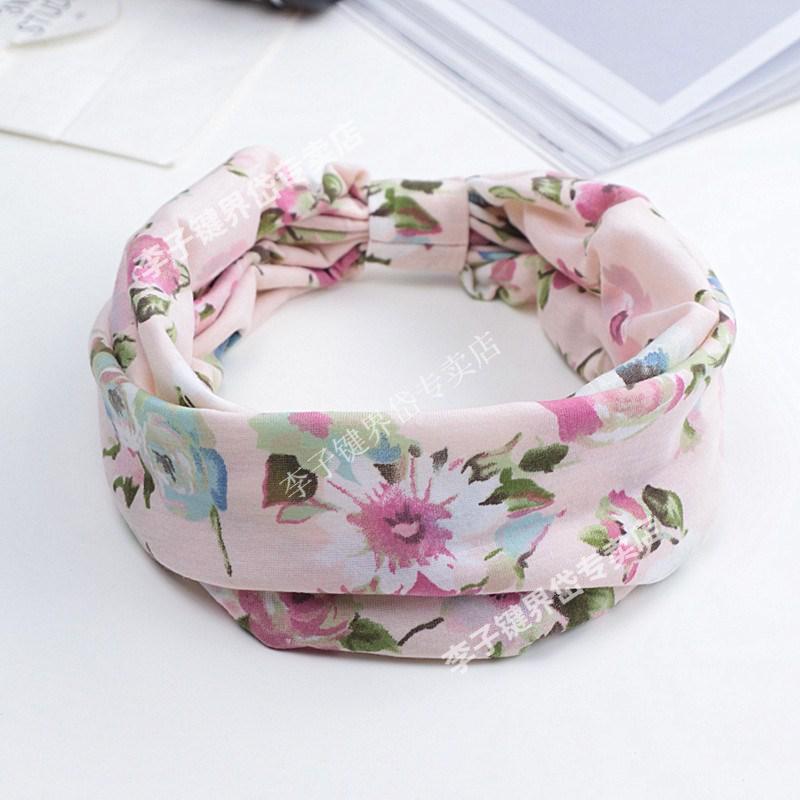 护额保暖防风护额头带运动发带女防风保暖骑行头巾防寒jc857彩色条纹