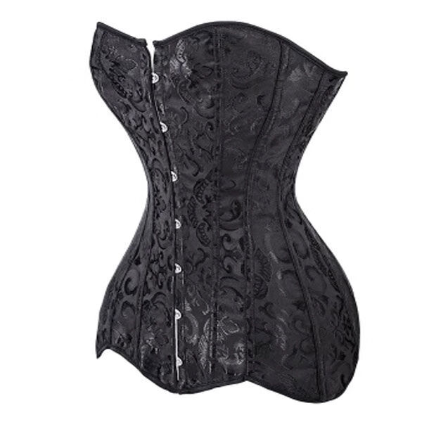 新品加长宫廷束腰加长款包胯宫廷塑身衣束腰收肚子钢骨美体大码胸衣托