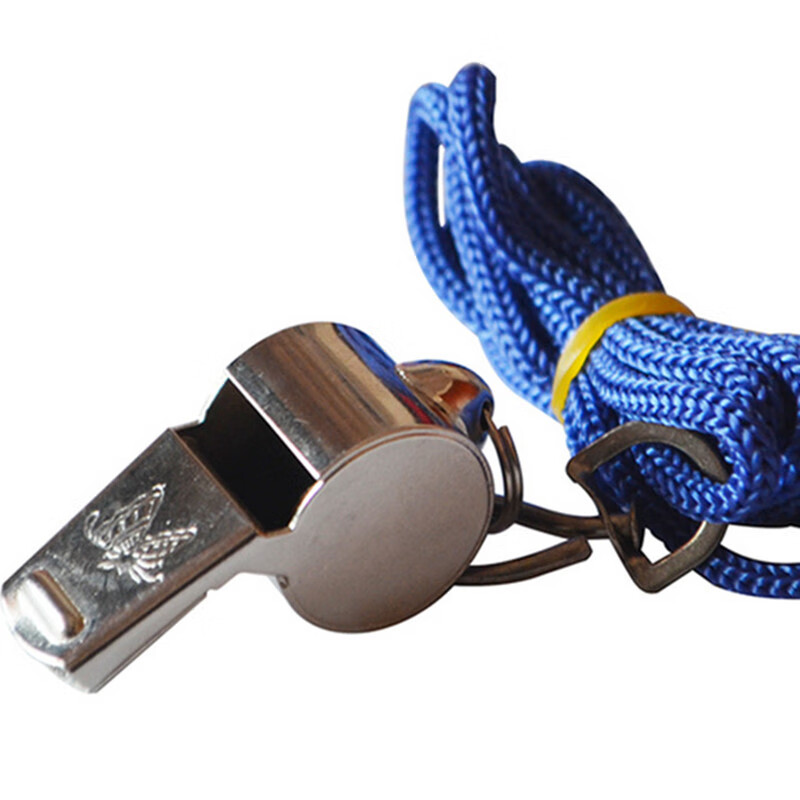 教练口哨蝴蝶牌2小铜哨比赛课堂训体育金属铜交通指挥口哨70011