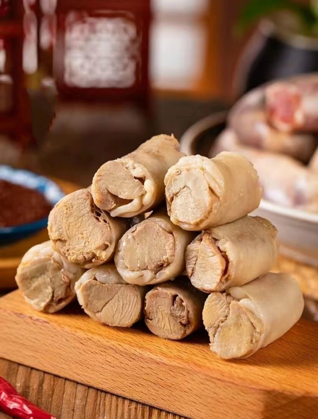 正宗内蒙古羊肉肠肚包肉手工羊肉灌肠羊肠灌肉网红肚包肉肉肠福茹洲