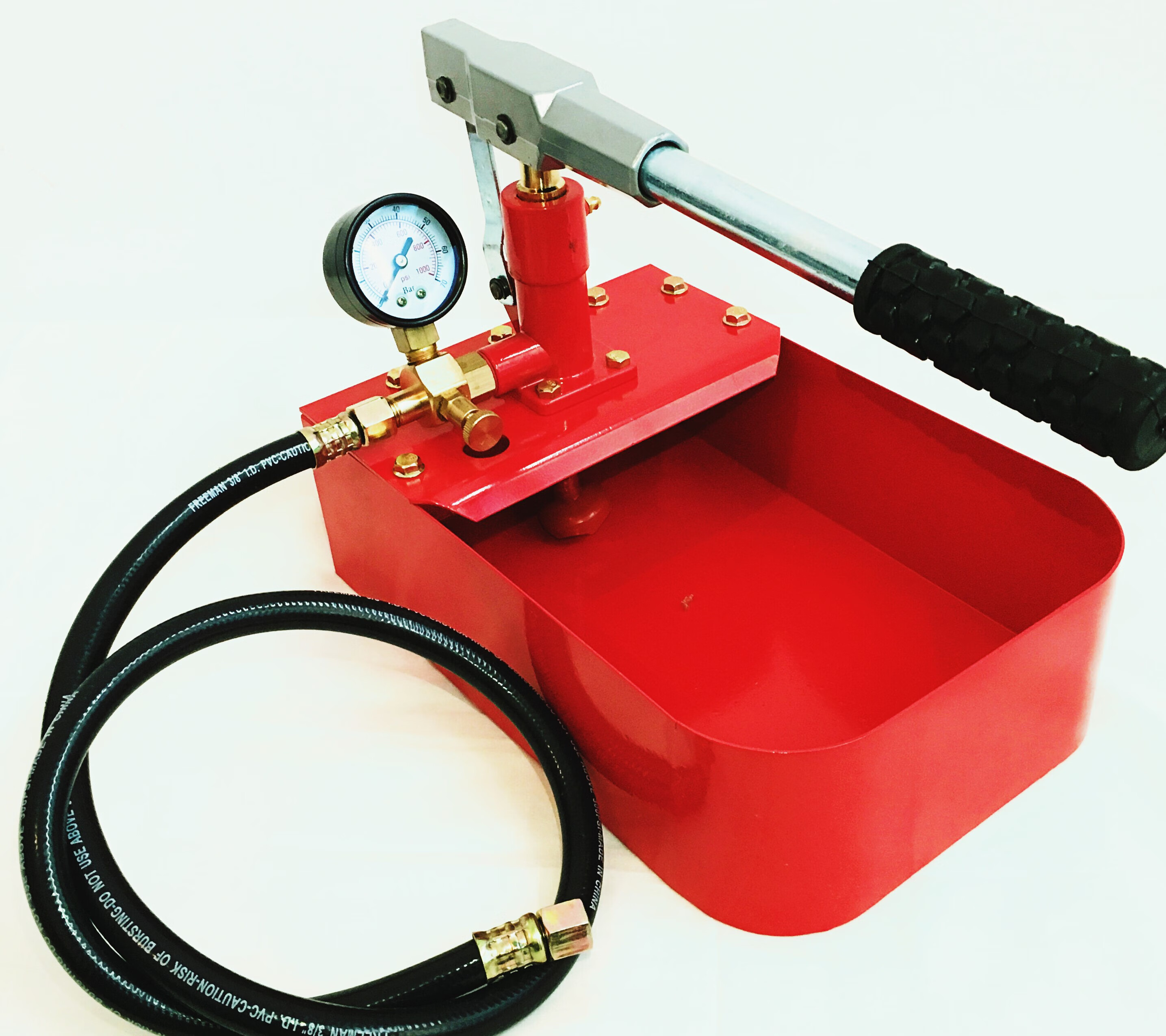 打压泵手动试压泵ppr水管打压机 管道水压测试压力泵地暖检漏仪器