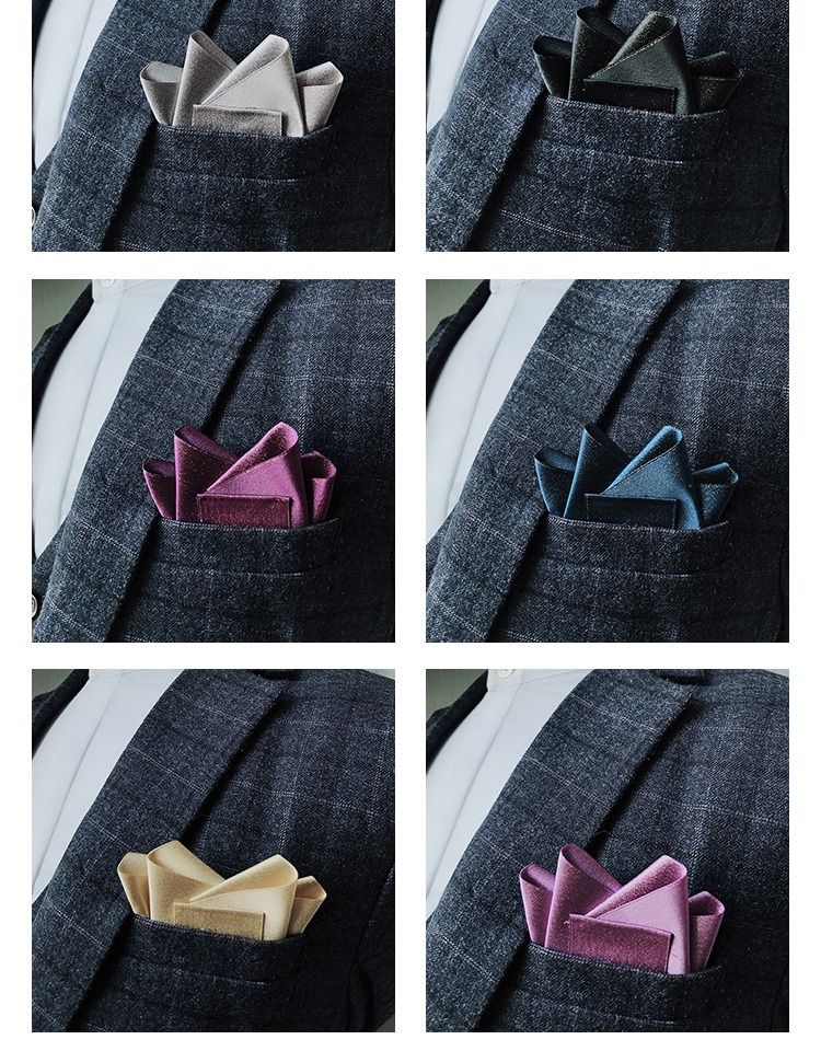 棉质男士西装口袋巾男士正装结婚西装口袋巾英伦方巾婚礼胸巾西服袋巾