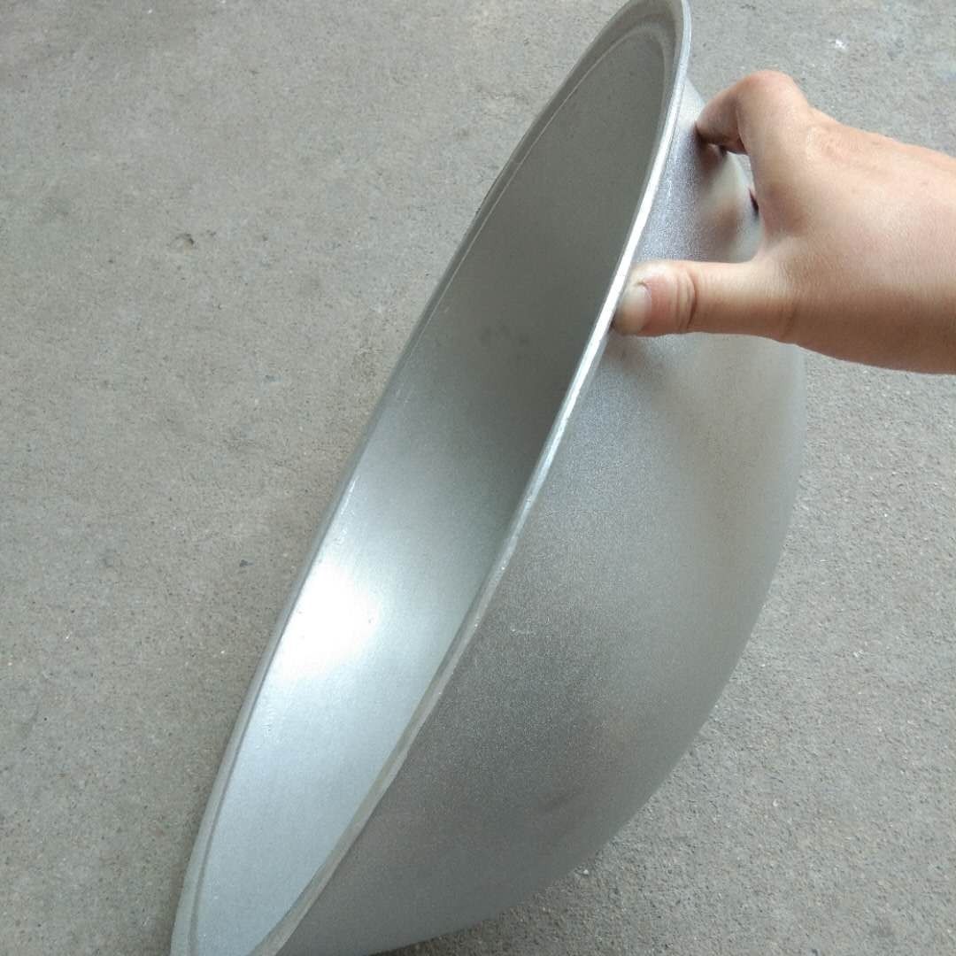 纯铝锅大容量超大炒菜锅老式手工家用商用加厚农村大铝锅外径56厘米盖