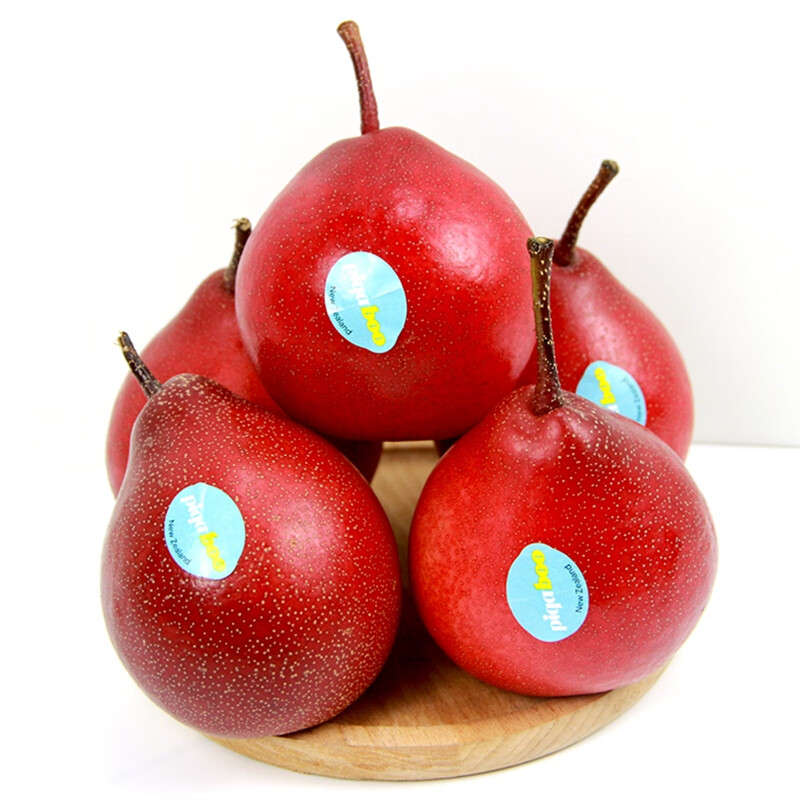 新西兰红啤梨脆嫩爽甜红宝石啤梨3斤蜜梨新鲜孕妇水果顺丰 中果 1500g