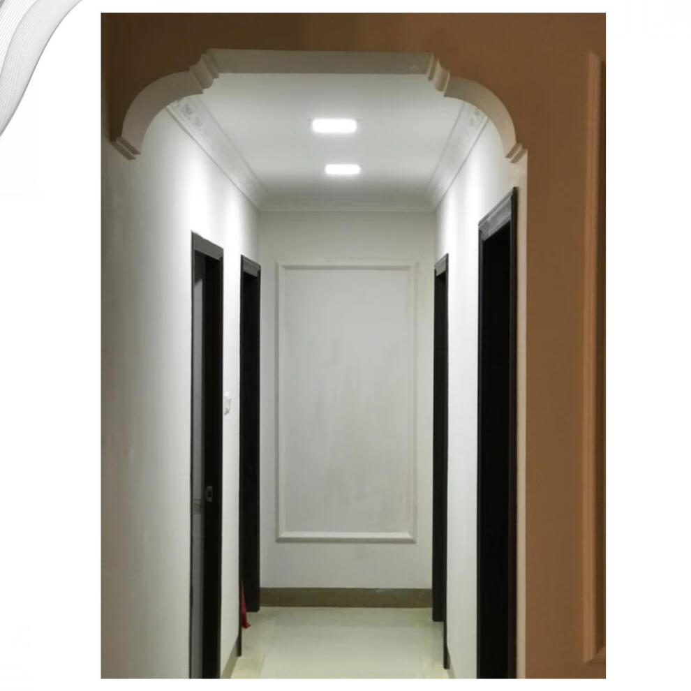 石膏梁托欧式垭口拱形弧形造型门头中式石膏线吊顶线雕花梁托石膏l10