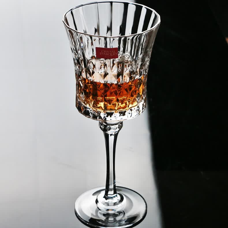法国进口水晶大号高脚白兰地杯洋酒杯威士忌酒杯红酒杯葡萄酒杯高脚杯