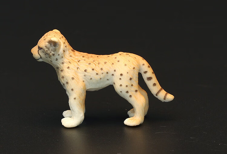 毅踏实心儿童仿真野生动物玩具模型猫科黑豹豹子美洲豹认知礼品礼物