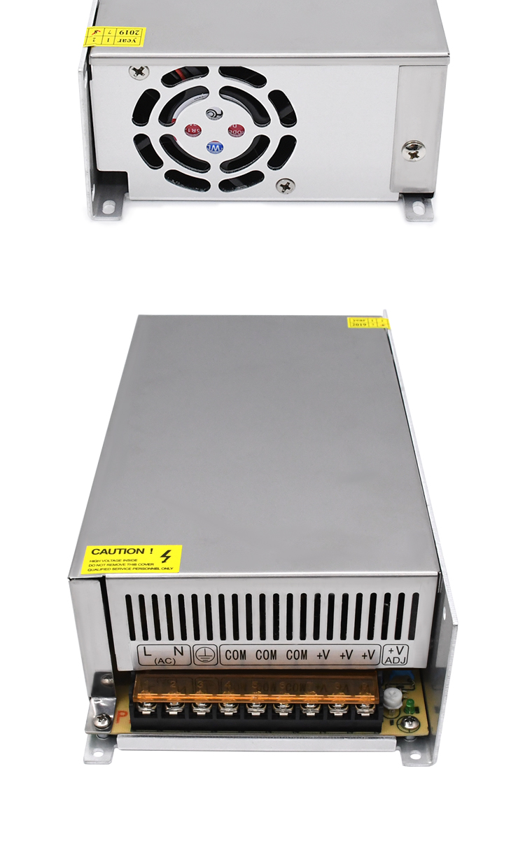 xh-12v50a-600w 工业级大功率开关电源dc12v50a直流电源足功率 单电源