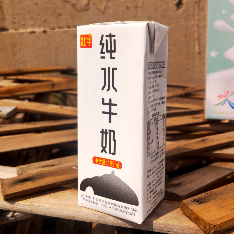 壮牛广西水牛奶 农纯牛奶六娃中199ml*12盒装儿童孕妇早餐 24盒【图片