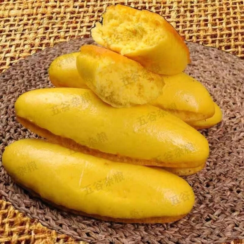 东北纯手工玉米面锅贴苞米面饼子现做铁锅大饼子主食bb东北玉米面锅贴