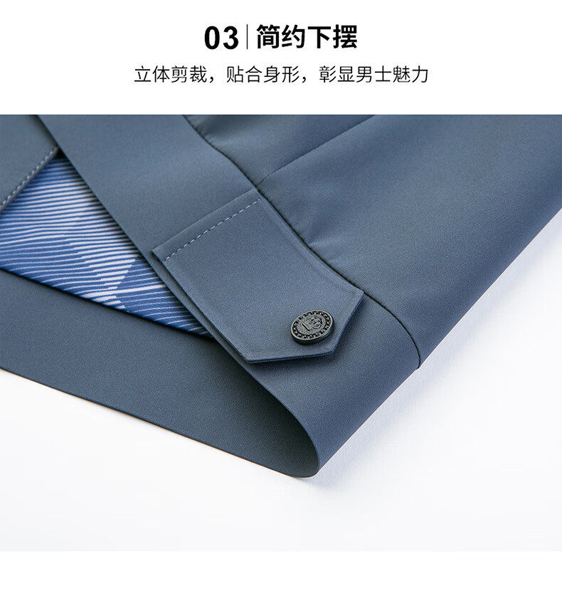 dk品牌高档男装时尚纯色翻领夹克男2022春秋新款韩版男士休闲翻领暗扣