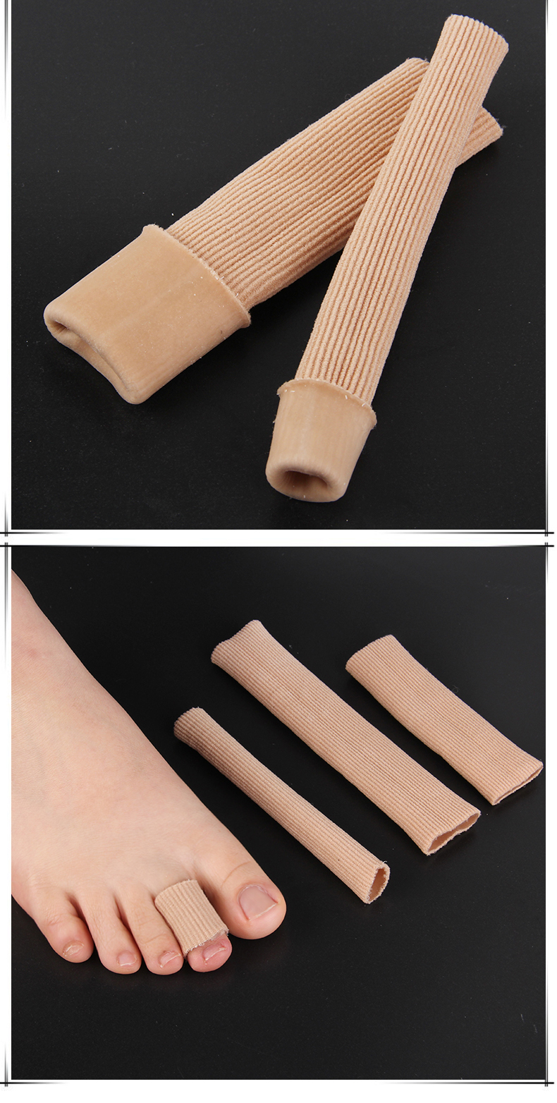 硅胶手指保护套加厚耐磨弹性防护受伤防磨橡胶手指套防滑指头男女 l码