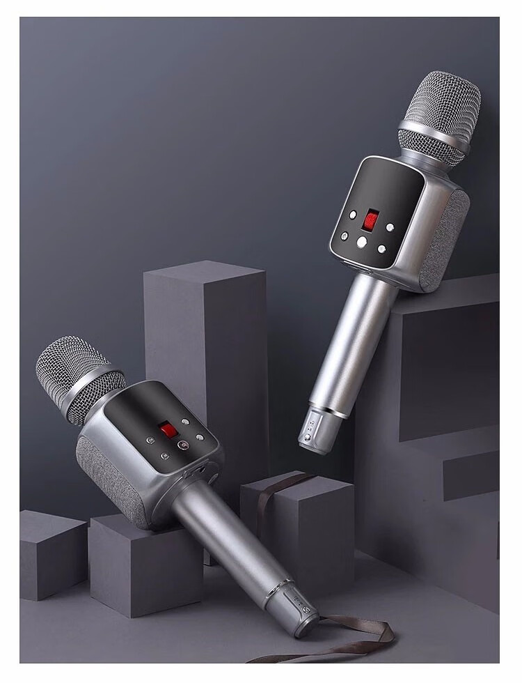 琦莎2022新款 权盟r2炫声麦克风话筒音响一体声卡k歌直播唱歌录歌家用