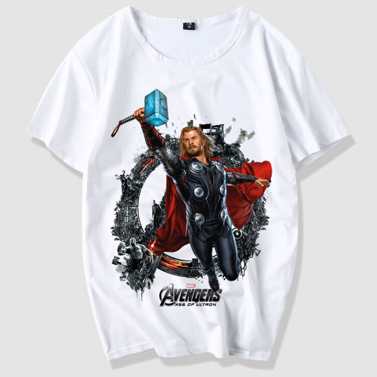 【特价捡漏】漫威联名marvel十周年t恤男女学生复仇者联盟复联4钢铁侠