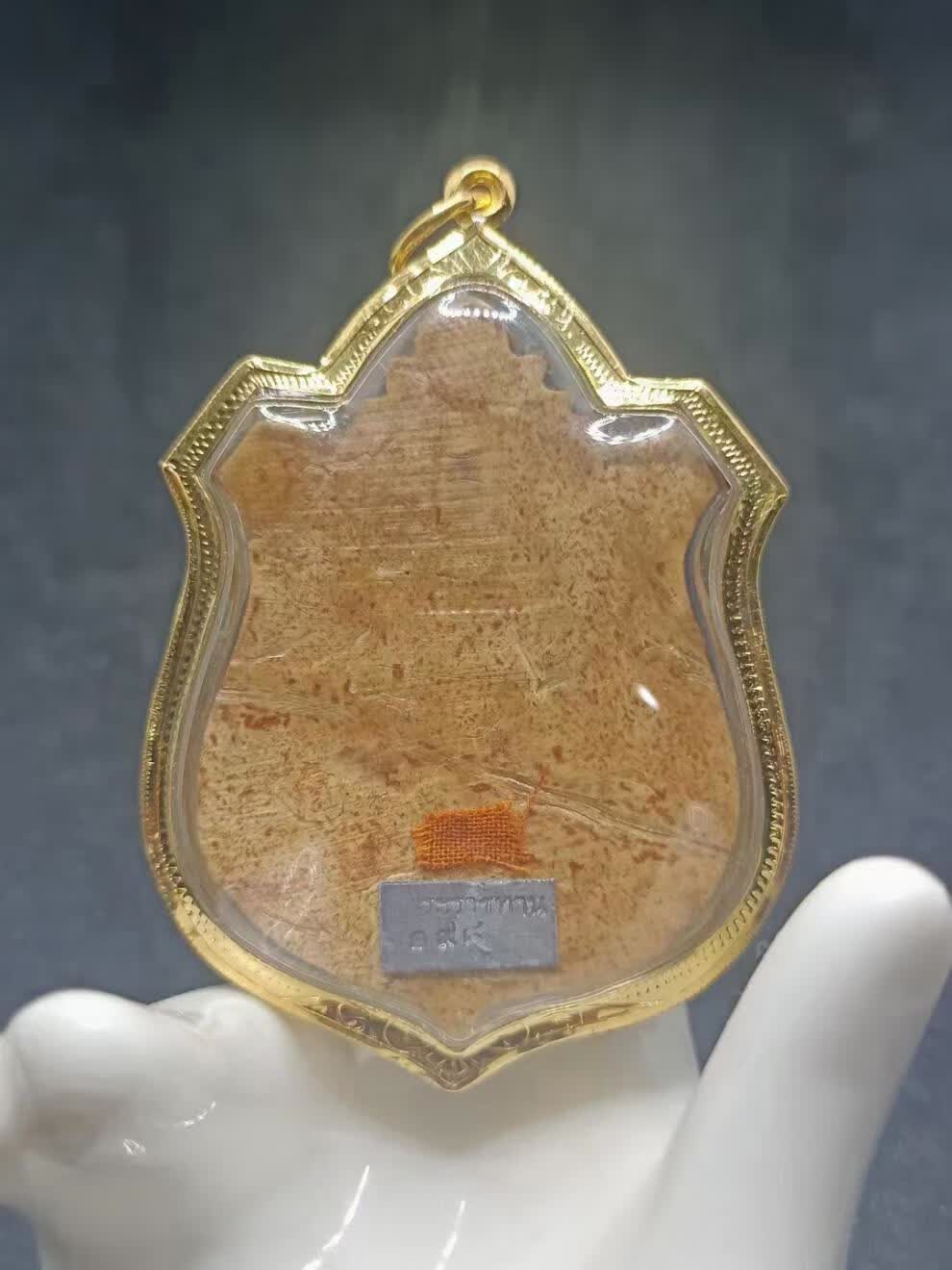 顶妃泰国佛牌龙婆禅南2556四面神第十三期特别版包金壳带卡金壳带卡