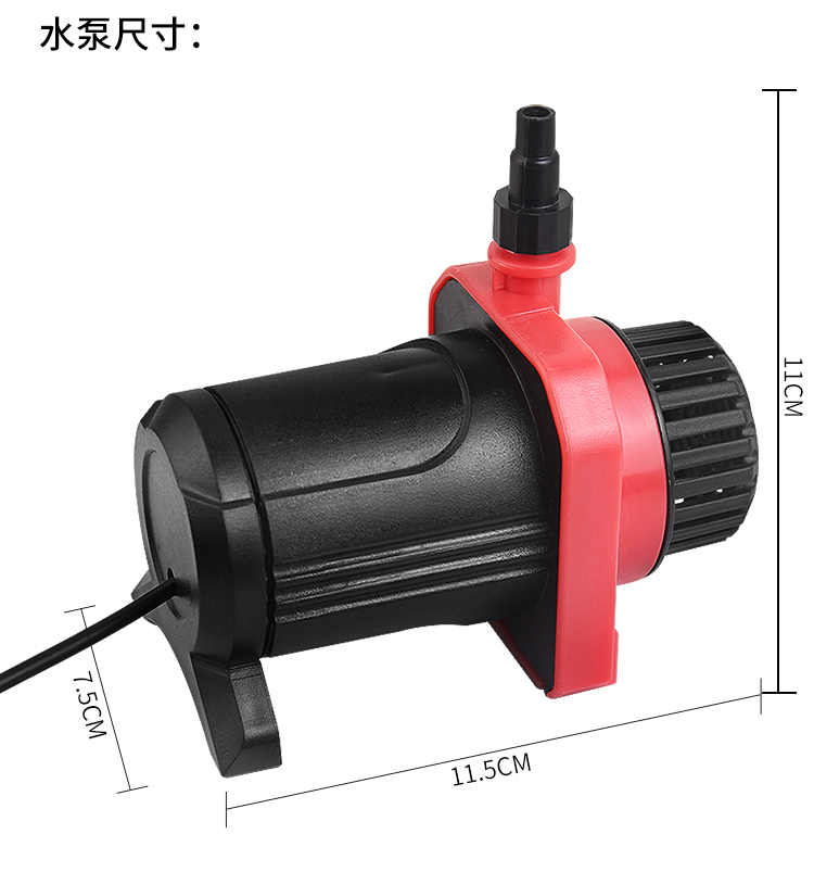 开槽机切割机自吸泵12v直流 homii无刷不带调速款水泵 5米管【图片