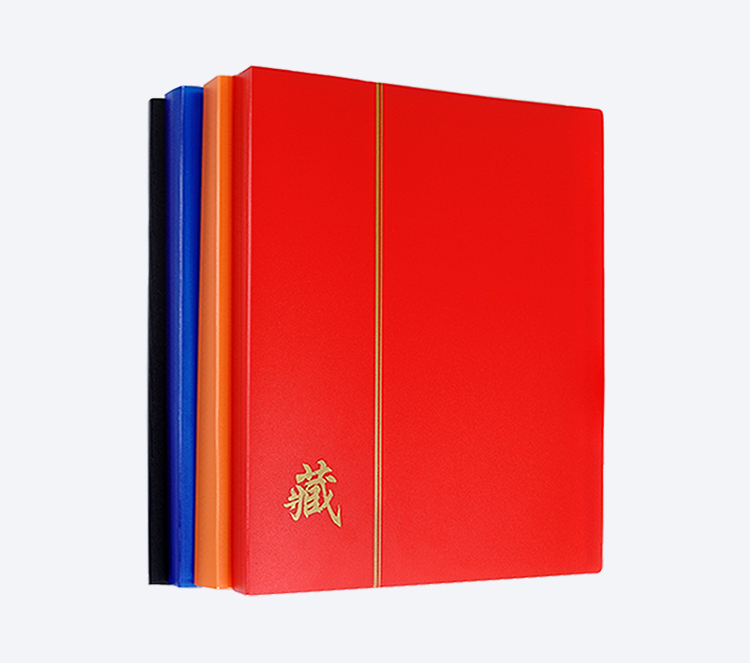 邮票收藏册空册60页大容量邮票收藏册集邮册邮票保护插册邮票册空册子