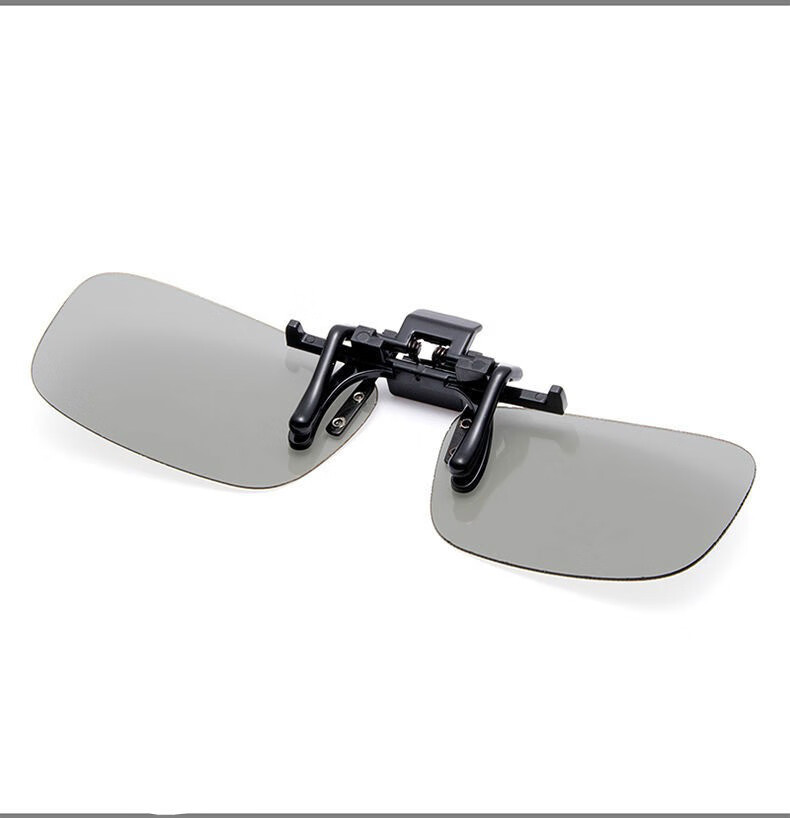 新品3d眼镜夹片夹片3眼镜电影院专用格式圆偏振式影厅通用三眼镜5副装