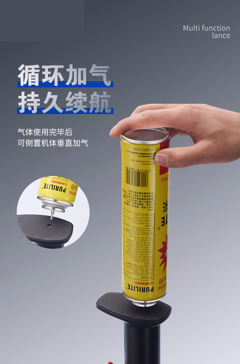 焊枪家用小型不锈钢焊接神器气焊电焊枪炼金验金枪 焊枪 2罐气【图片