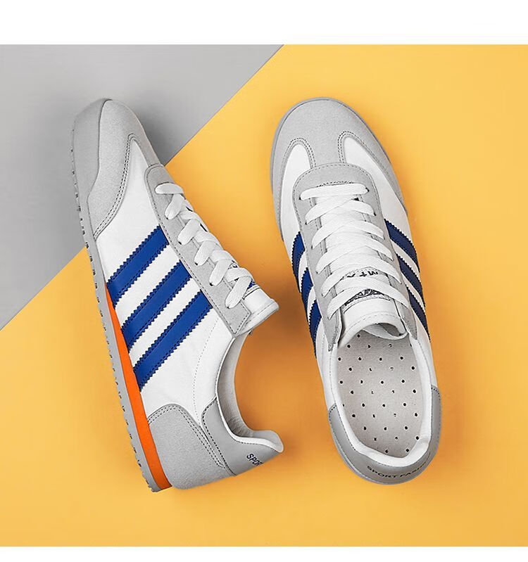 阿斯达斯三叶草三条杠阿甘鞋男女2022秋冬季男士鞋子潮流休闲时尚