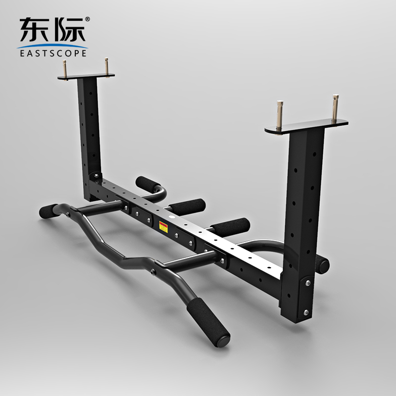 双杠室内健身横梁下安装面对面双边单双杆 k163-3 钢材款【图片 价格