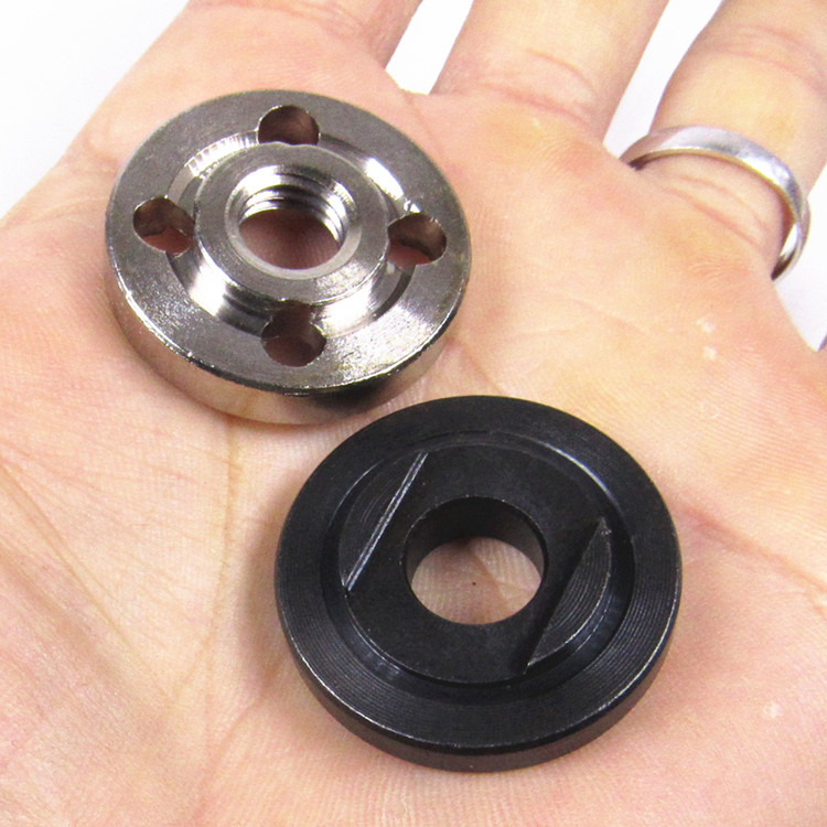 日立100型角磨机压板砂轮夹片切割片夹具全钢材质磨光机配件 4付