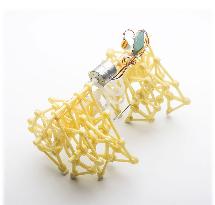 风力仿生兽科技小发明diy玩具手工制作机器人风能动力神兽机械兽四