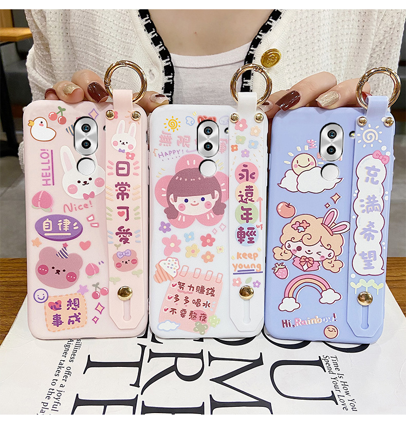 适用华为荣耀6x手机壳honor6x女款硅胶软壳bln-al102f202f30保护套bl