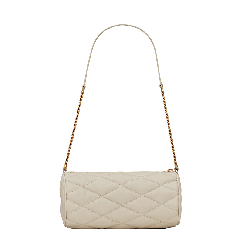 laurent paris/圣罗兰 ysl 22新款 sade系列 女士mini白色小羊皮菱形