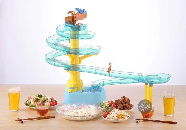 日本流水素面机 日本 电池式流水素面机器面条机大人儿童趣味餐具附