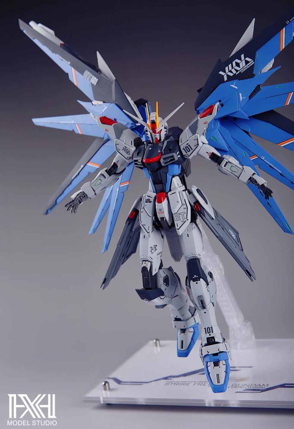 mg 1/100 freedom gundam 2.0 自由高达 拼装模 自由2.