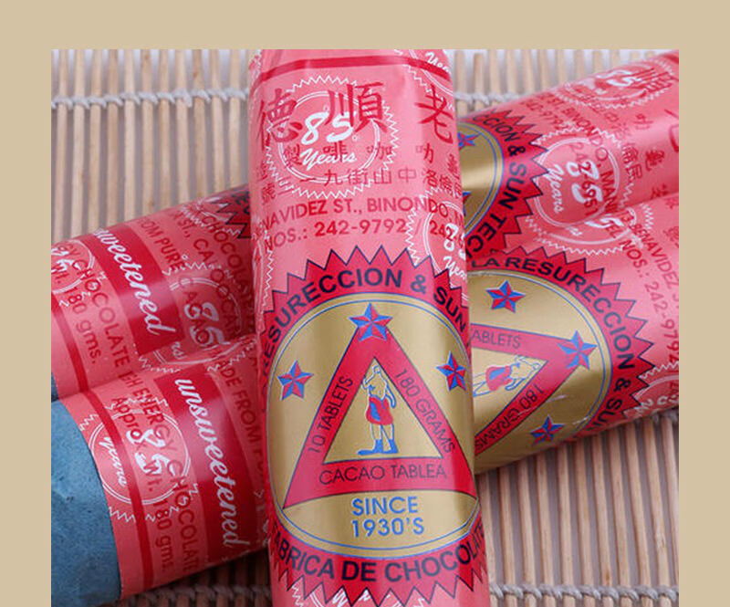 老顺德朱古力菲律宾纯正可可坐月子早餐巧克力老味道3条朱古力