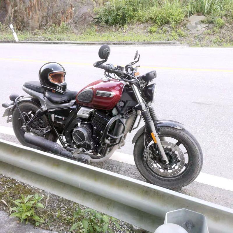 适用长江bobber400改装件保护杠保险杠长江650长江700防摔杠长江400