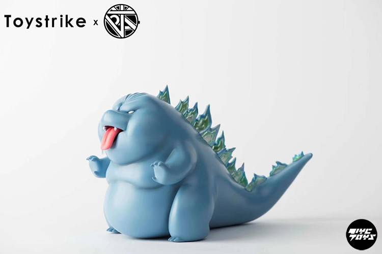 q版哥斯拉礼盒现货金刚大战哥斯拉宝宝吉宝与金宝梦幻蓝海外版现货拍