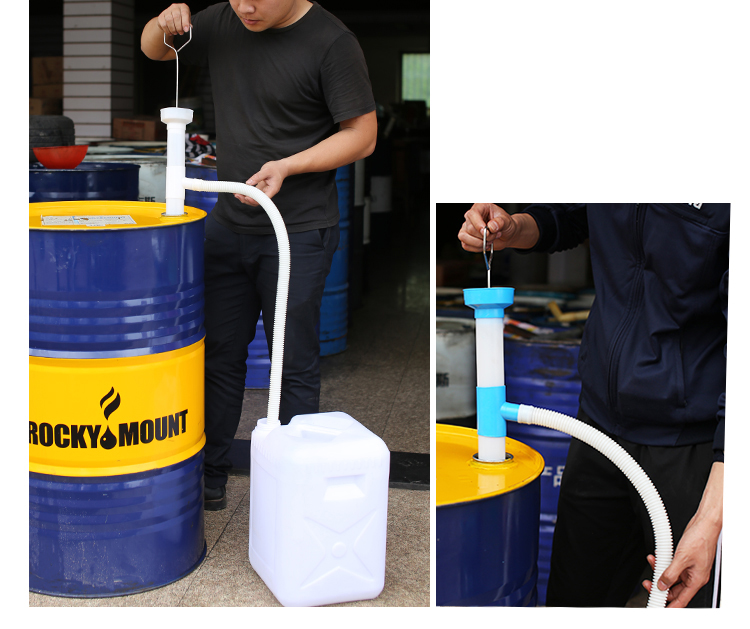 200升油桶手拉式塑料油抽 手动抽油泵 液体抽取器 化工油抽 大红头铁