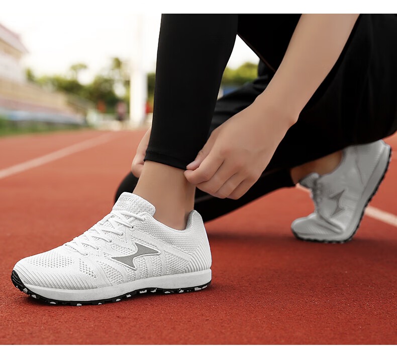 逢考必过海尔斯中考体育专用鞋男女学生考试训练跳绳跑步鞋运动立定