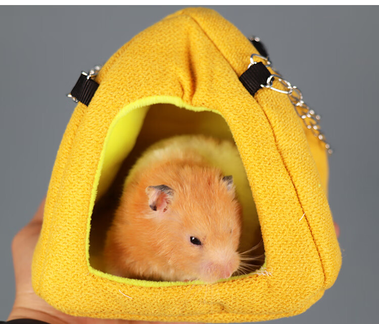 龙猫保暖棉窝鼠窝冬天刺猬保暖窝睡窝兔子屋豚鼠荷兰猪龙猫棉窝可加热