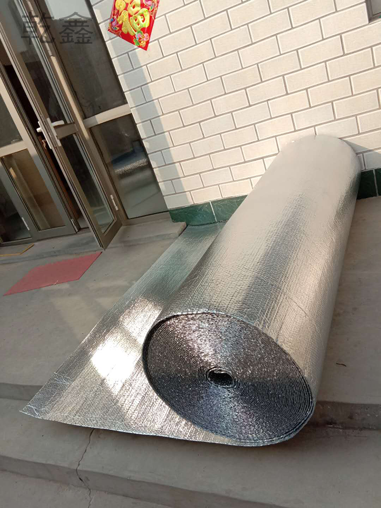 隔热膜铝箔屋顶阳光房反射膜家用遮阳反光铝箔气泡膜彩钢防晒隔热材料