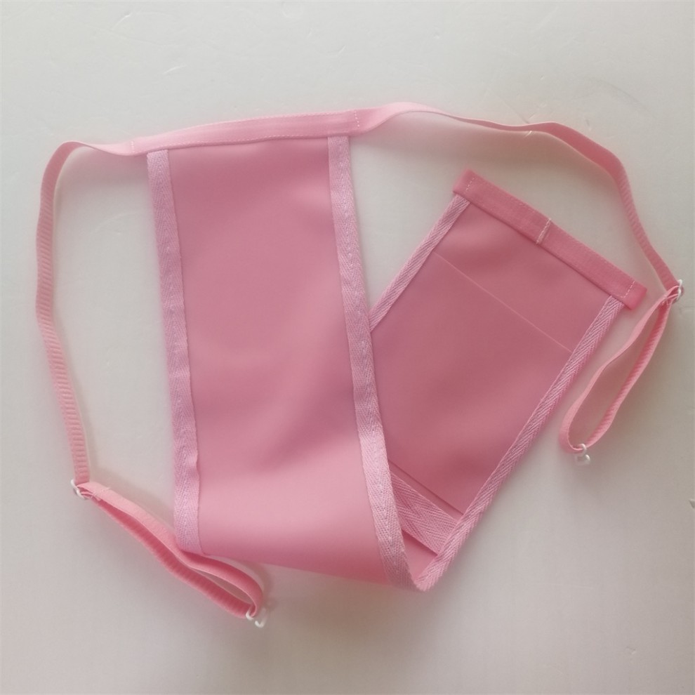 内裤性感月经带全胶皮老式老人加宽卫生带大姨妈粉红色长45宽10