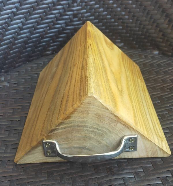 三角木挡车器实硬木汽车三角木停止退器大小货车防滑溜坡档轮胎停车