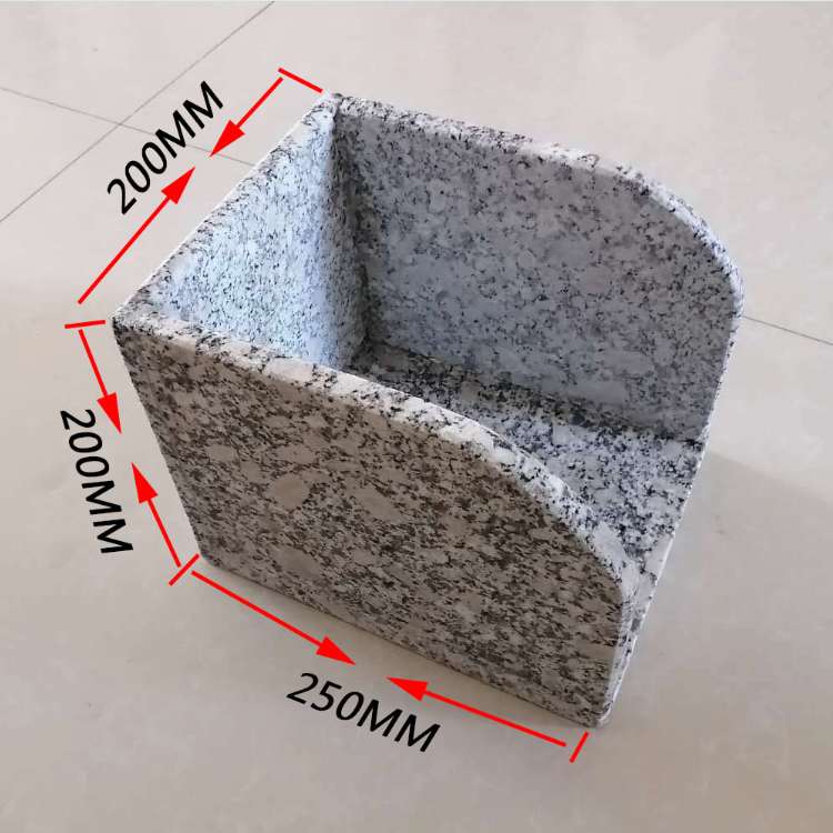 定做大理石花岗岩水簸箕落水斗排水管下方接雨水簸箕水簸箕成品样品