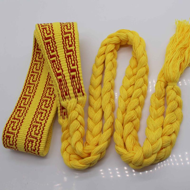 cicodaa长城武术腰带练功带气功带帆布腰袋板袋腰带太极拳腰带武术