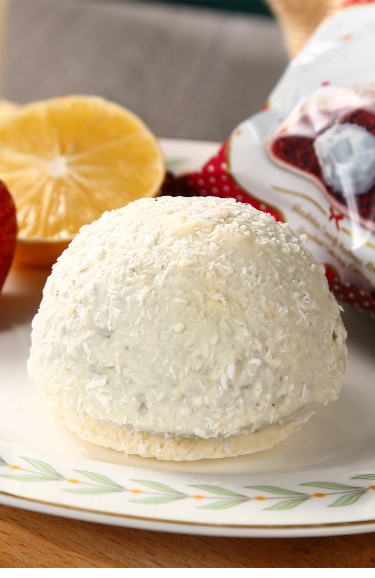 乐购深圳俄罗斯土耳其elvan雪球堡椰蓉奶油巧克力夹心面包糕点下午茶