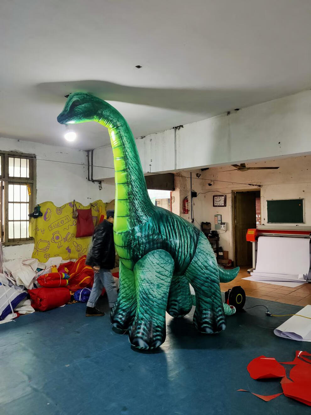 吸睛漫展店门充气人偶充气大型恐龙模型充气卡通气模广告美陈装饰人偶